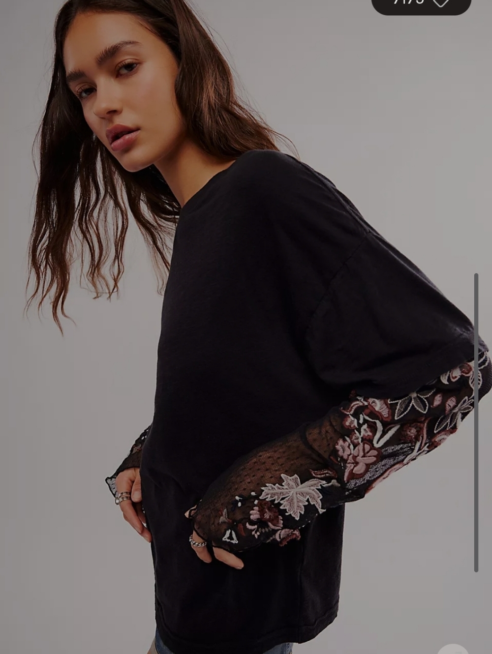 Free People Gardener Tee - SMALL NWT - Picture 4 of 15